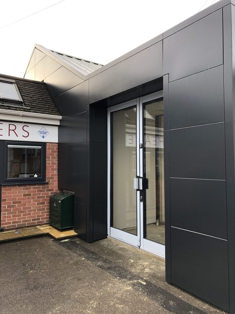 Aluminium wall cladding systems