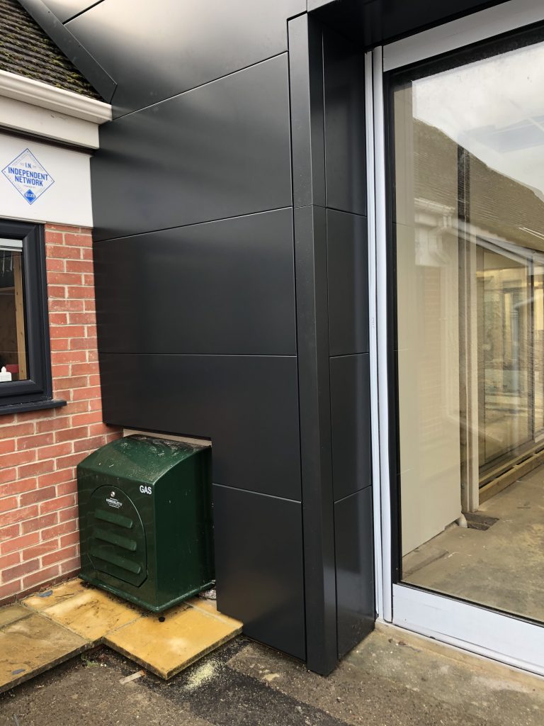 Aluminium wall cladding systems