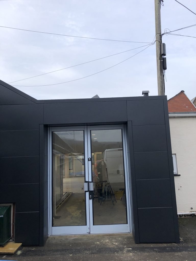 Aluminium wall cladding systems