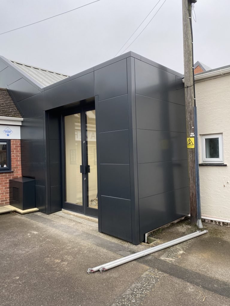 Aluminium wall cladding systems