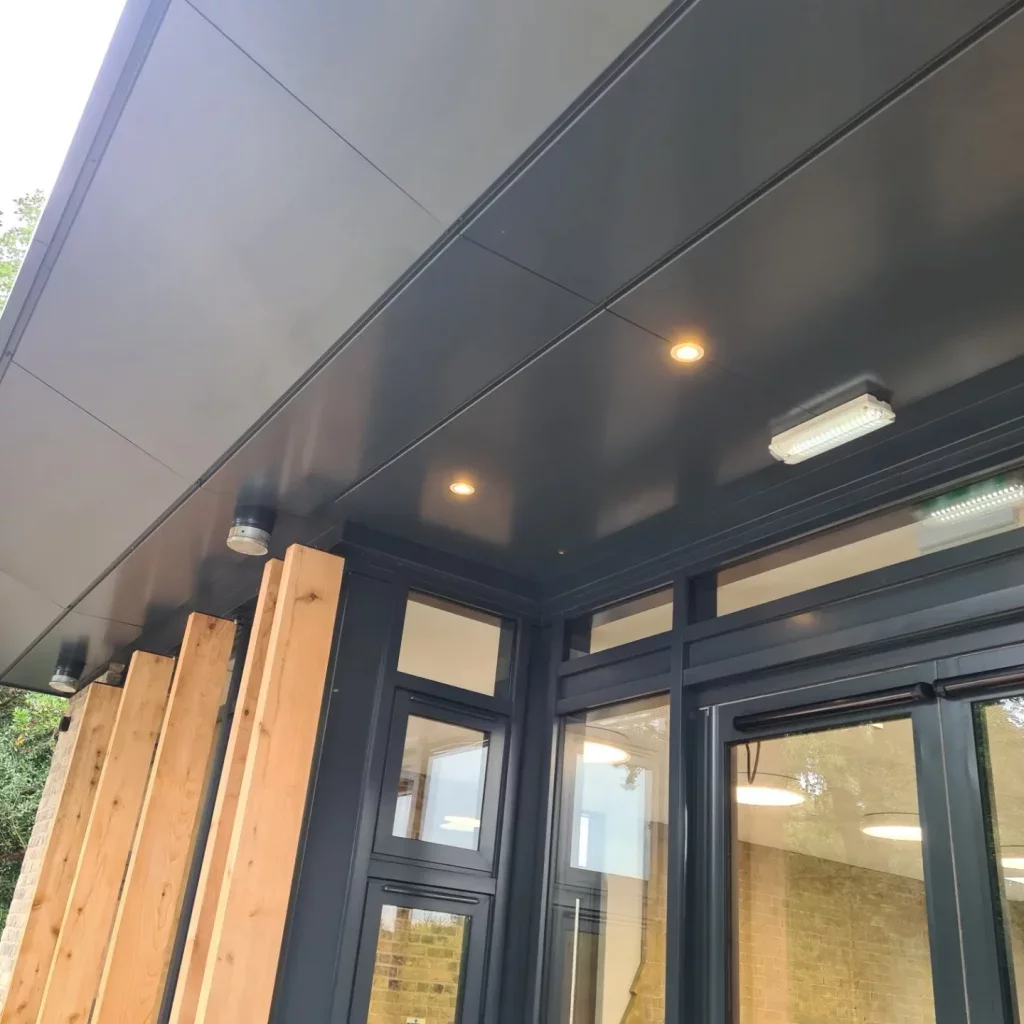 Aluminium wall cladding systems